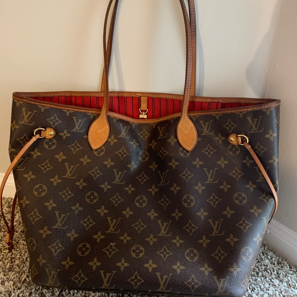 Authentic Med Louis Vuitton Neverfull Tote SOLD